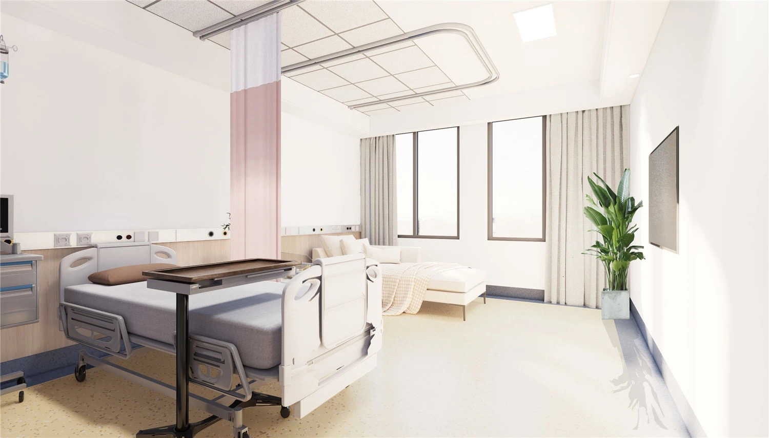 【醫(yī)院案例】婦產(chǎn)醫(yī)院這樣設(shè)計(jì),簡(jiǎn)而不失其華!(圖4) 【醫(yī)院案例】婦產(chǎn)醫(yī)院這樣設(shè)計(jì),簡(jiǎn)而不失其華!(圖4)