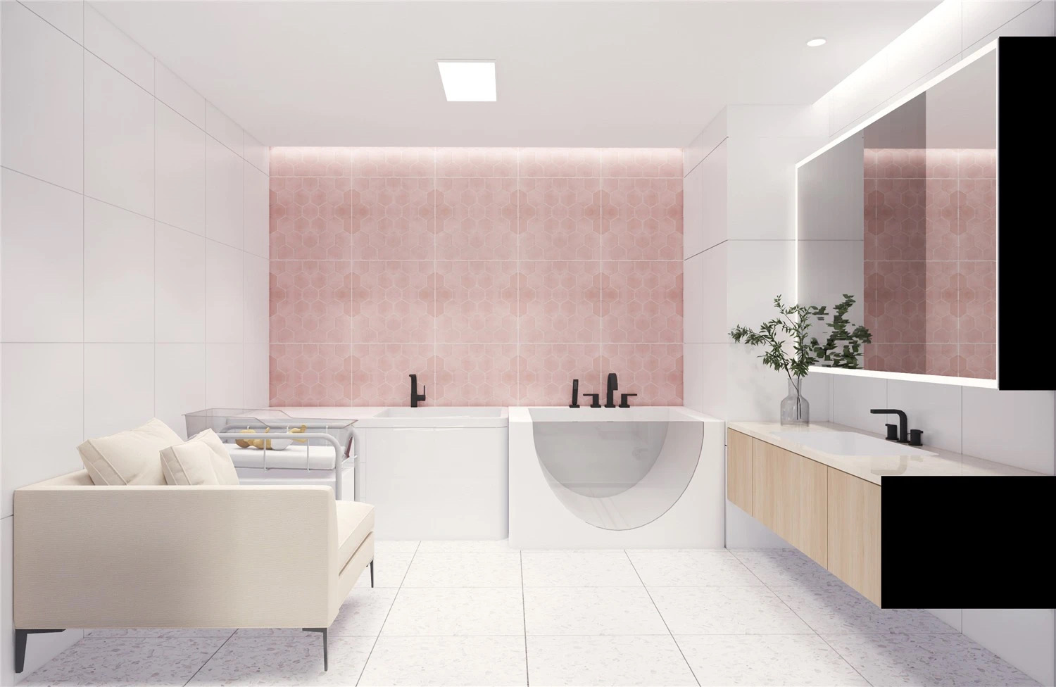 【醫(yī)院案例】婦產(chǎn)醫(yī)院這樣設(shè)計(jì),簡(jiǎn)而不失其華!(圖7) 【醫(yī)院案例】婦產(chǎn)醫(yī)院這樣設(shè)計(jì),簡(jiǎn)而不失其華!(圖7)