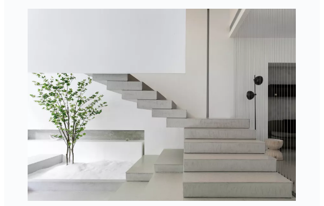 營(yíng)造山丘意境的美容空間(圖6)